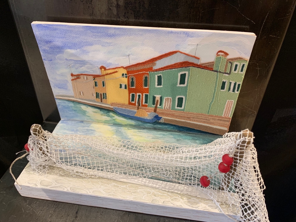 Veduta di  Burano 3D